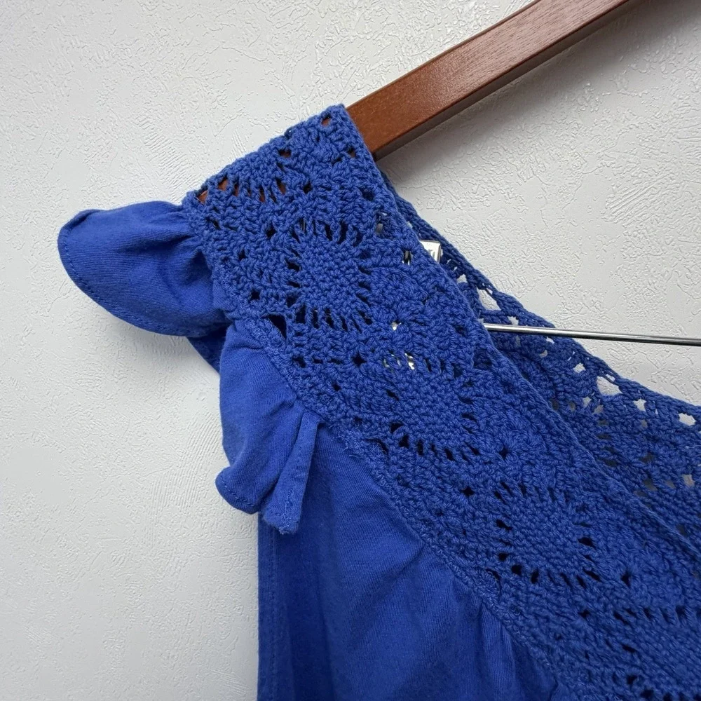 Lauren Ralph Lauren XL Bundle Green Blue Tank Crochet Boho Chic Y2K Preppy - Picture 11 of 12